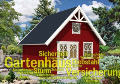 Ein Gartenhaus richtig versichern