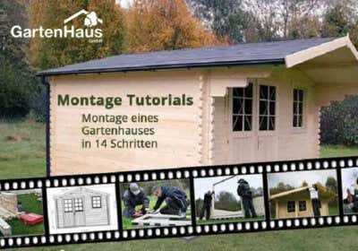 Gartenhaus aufbauen: Anleitung – Video Tutorial Gartenhausaufbau Video-Tutorial