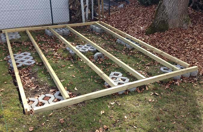 Gartenhaus Bunkie40 Gelungener Aufbau und Einrichtung