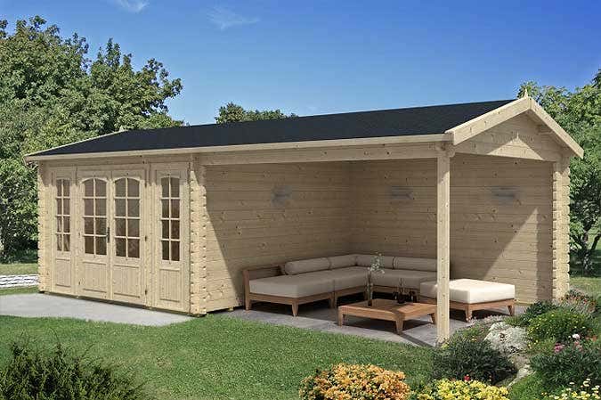 Praktische Tipps für ein Gartenhaus mit Anbau