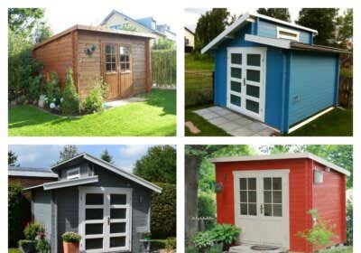 Schief und mit ästhetischem Charme: Unsere Gartenhäuser mit Pultdach in der Bilderreihe