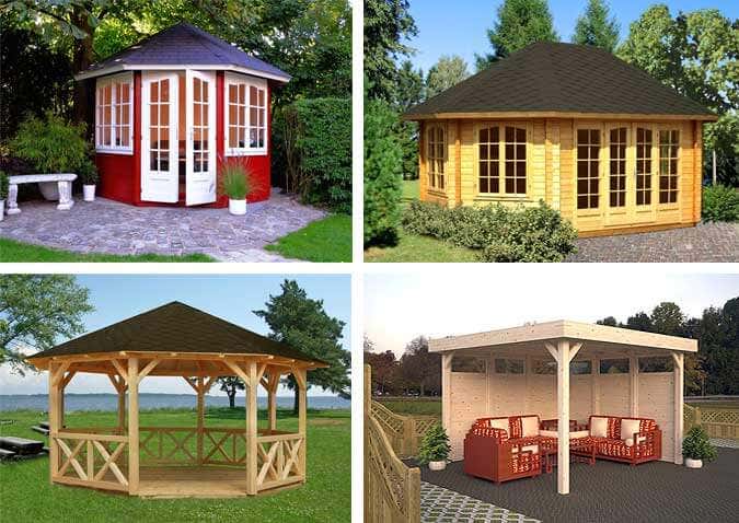 Ein Palmako Pavillon Als Highlight Im Garten