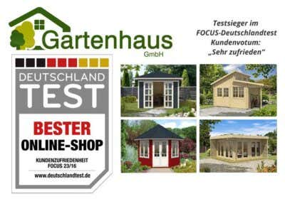 Erfahrungen und Bewertungen: Gartenhaus GmbH ist «bester Online-Shop» 2016 im Deutschland-Test