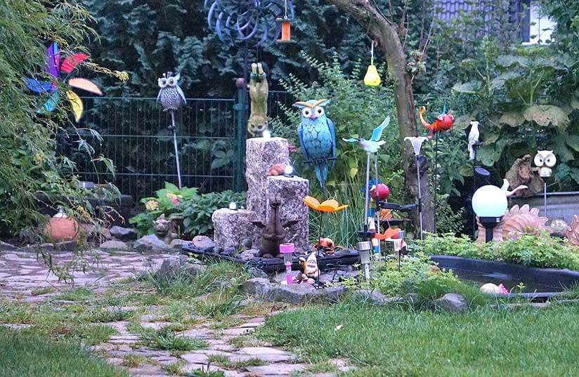 Garten-Dekofiguren Arrangement