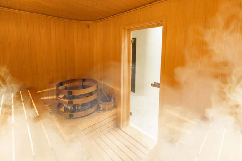 Sauna oder Dampfbad