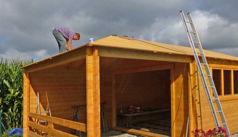 Gartenhaus Montana-44: Refugium als Wohn- und Partyhaus