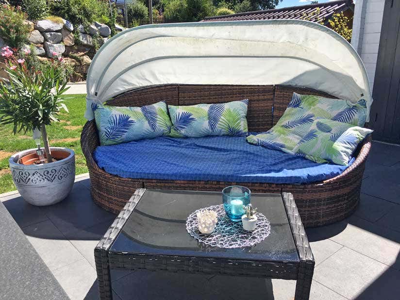 Technik im Anbau Ein Gartenhaus als Poolhaus