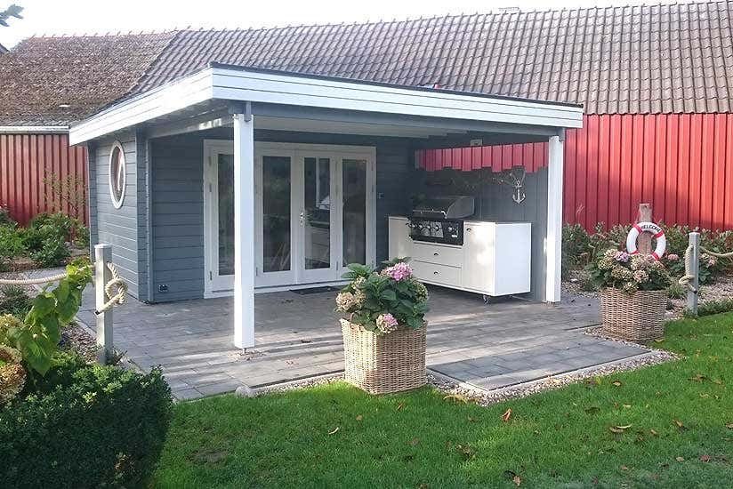Urlaub zuhause: Gartenhaus Holstein wird «Sylt-Hütte»
