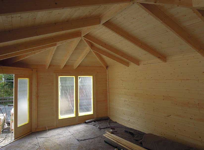 5Eck Gartenhaus Julia, Pool & Wohnhaus Ensemble aus einem Guss