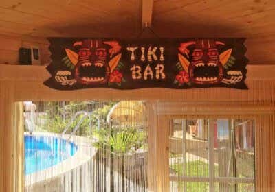 5-Eck-Gartenhaus Monica Royal wird Tiki-Bar: Der Sommer kann kommen!