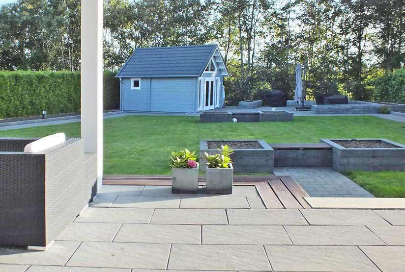 Fußball-Abende mit Grillen: Ein Gartenhaus für Männer