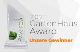 Beitragsbild für Bekanntgabe der GartenHaus Award Gewinner