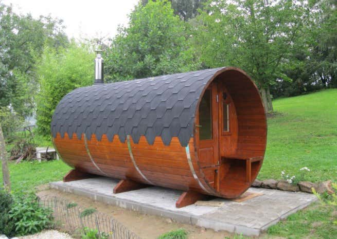 Kundenbild: FinnTherm Fass-Sauna Max