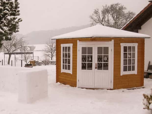 Kundenbild: 5-Eck Gartenhaus Modell Monica
