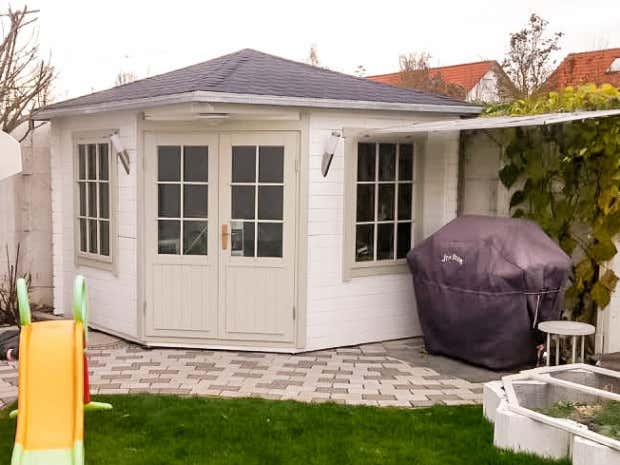 Kundenbild: 5-Eck Gartenhaus Modell Monica