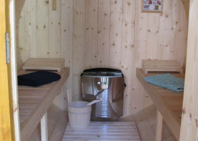Kundenbild: FinnTherm Fass-Sauna Sam