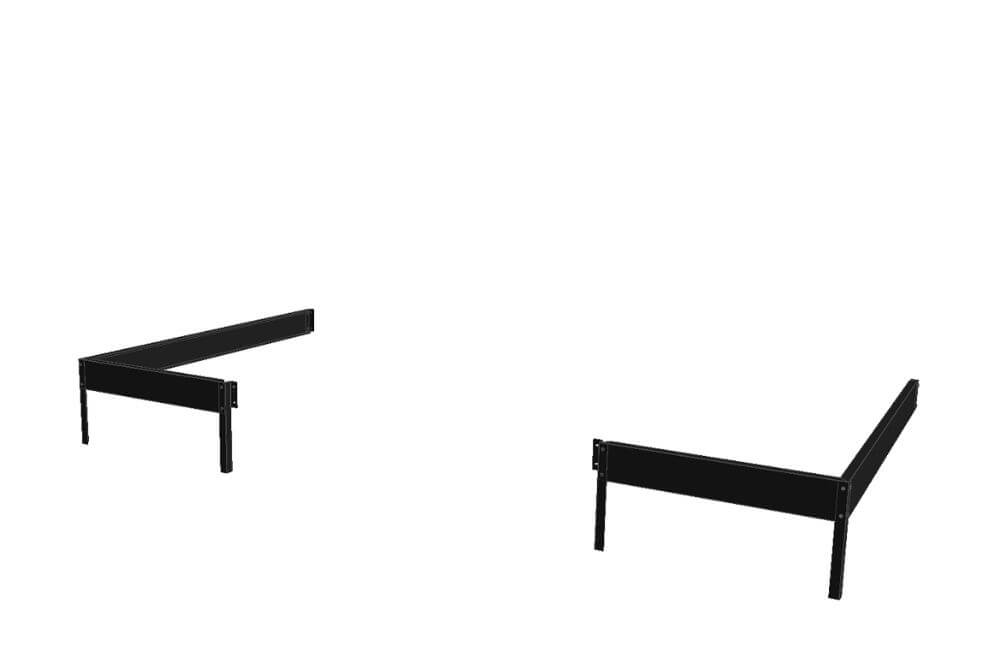 Fundament Veranda 4,4 m2 schwarz