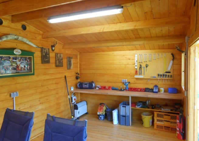 Kundenbild: Gartenhaus Modell Caroline-44 A ISO