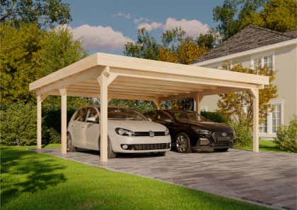 WEKA Carports aus Holz