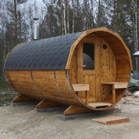 Kundenbild: FinnTherm Fass-Sauna Max