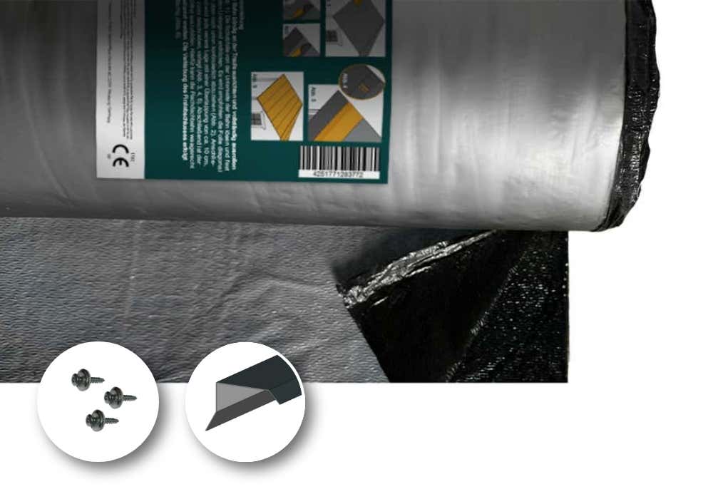 Kit économique de couverture de toit KSK G WP 6 m²