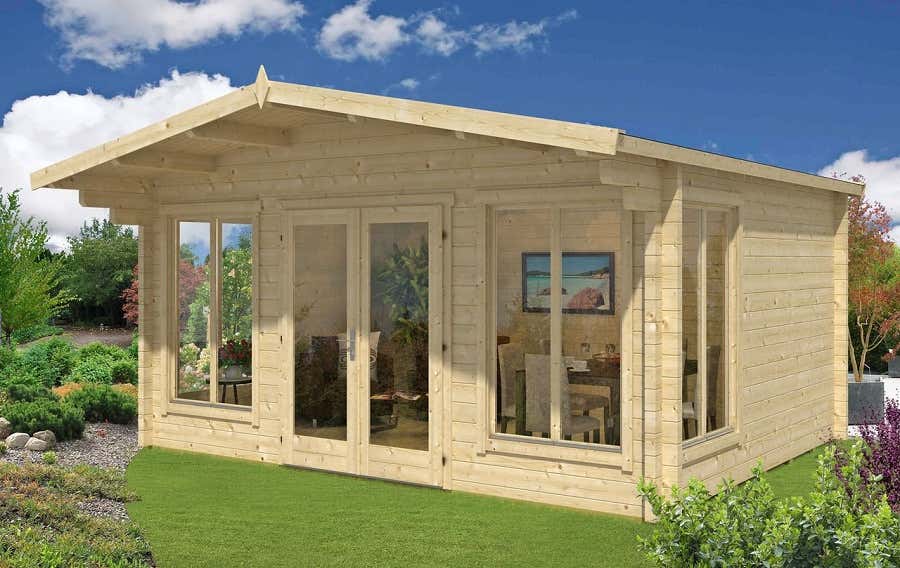 Gartenhaus 5x4m (20qm) Top Auswahl, faire Preise
