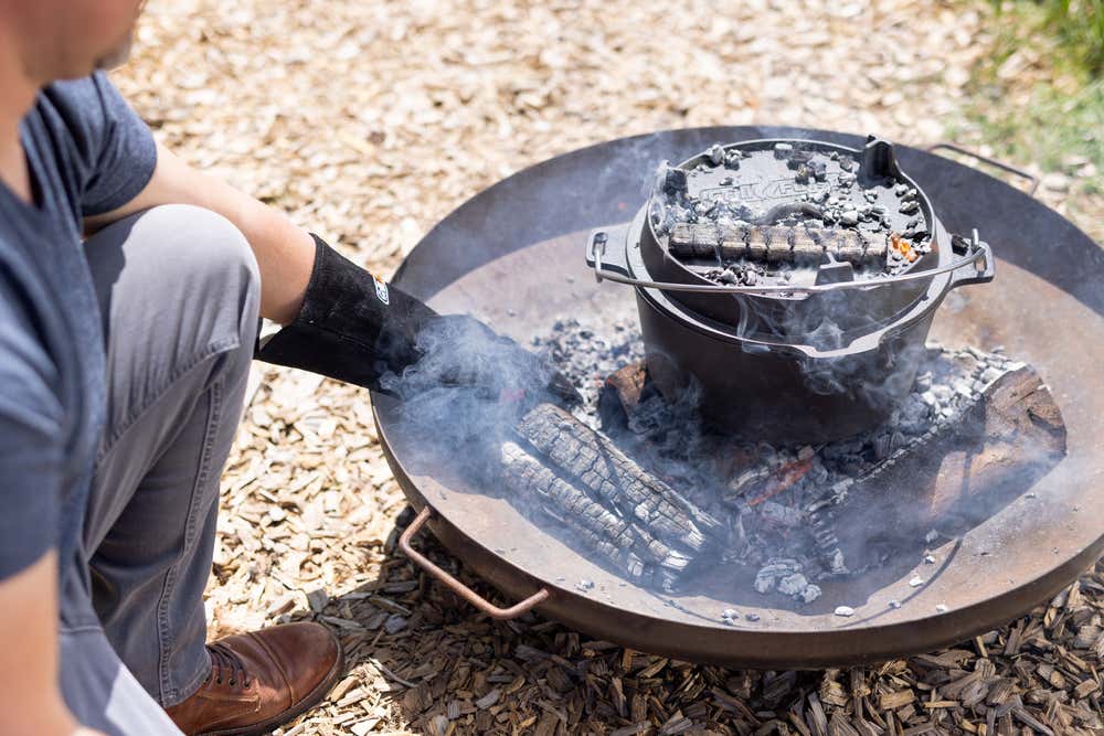Grillfürst Feuerschale 55 cm aus Stahl