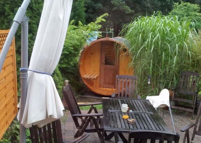 Kundenbild: FinnTherm Fass-Sauna Max