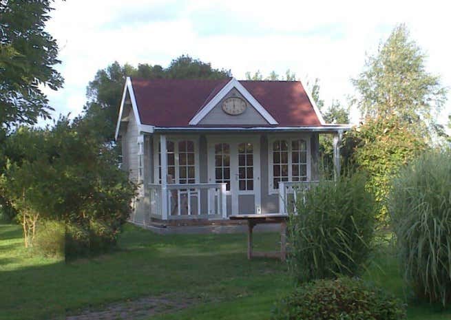 Kundenbild: Gartenhaus Clockhouse-Oxford 44 ISO