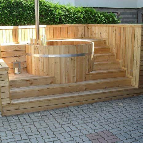 Kundenbild: Hot Tub - Badebottich - Rund 1