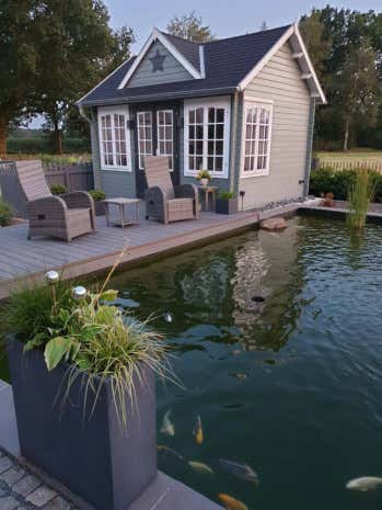 Kundenbild: Gartenhaus Clockhouse-44 Royal ISO