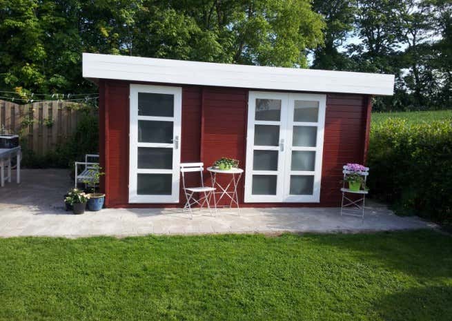 Kundenbild: Gartenhaus Modern-E
