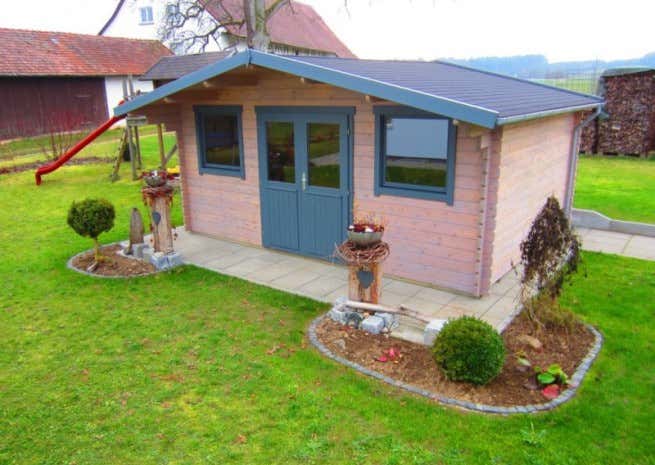 Kundenbild: Gartenhaus Modell Caroline-44 A ISO