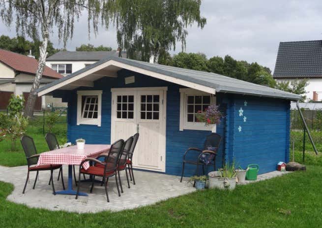Kundenbild: Gartenhaus Modell Caroline-44 A ISO