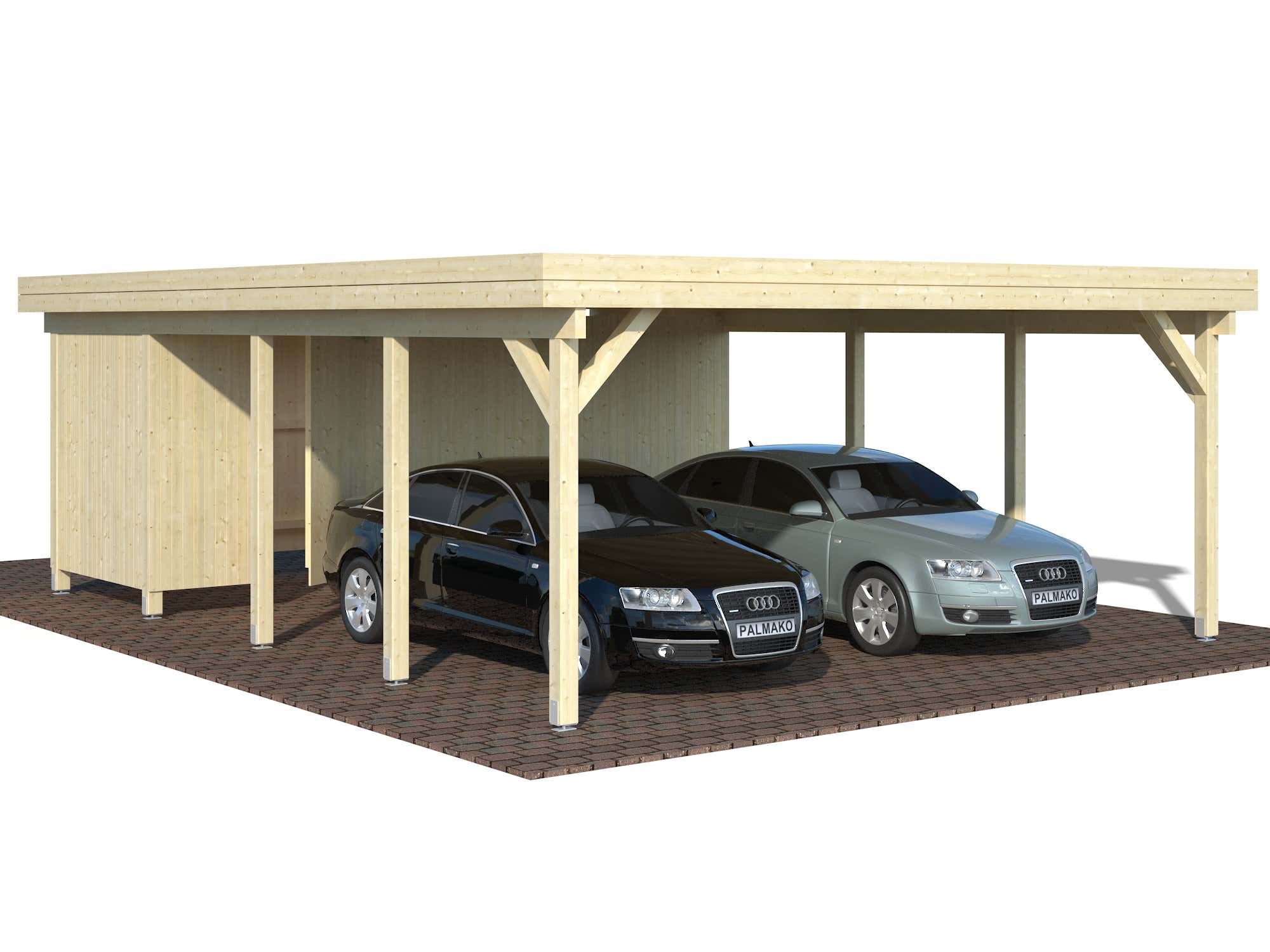 Palmako Carport Karl 40 6 M² CP6076