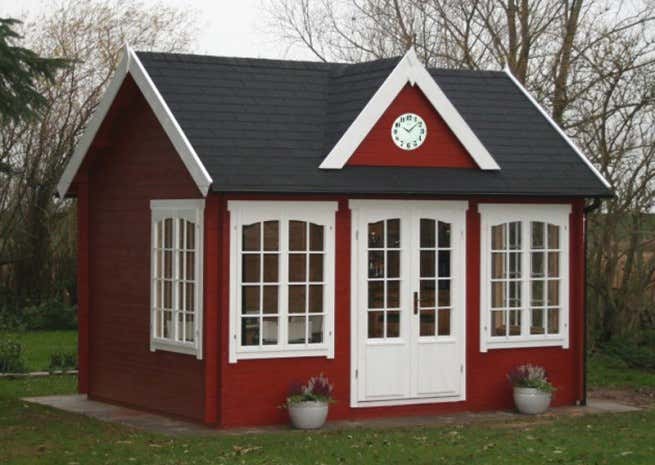 Kundenbild: Gartenhaus Clockhouse-44 Royal ISO