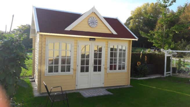 Kundenbild: Gartenhaus Clockhouse-44 Royal ISO