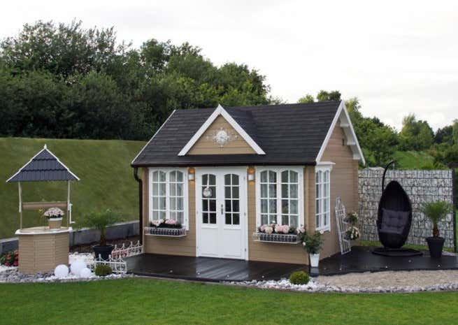 Kundenbild: Gartenhaus Clockhouse-44 Royal ISO