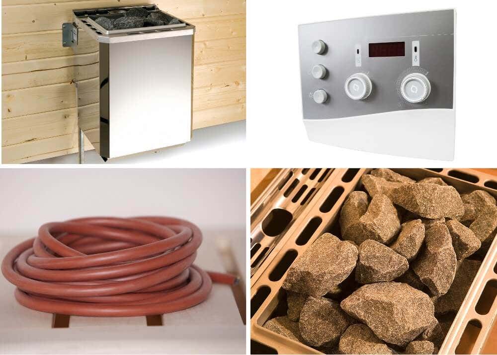 WEKA Klassisches Saunaofenset 2 OS 7,5 kW