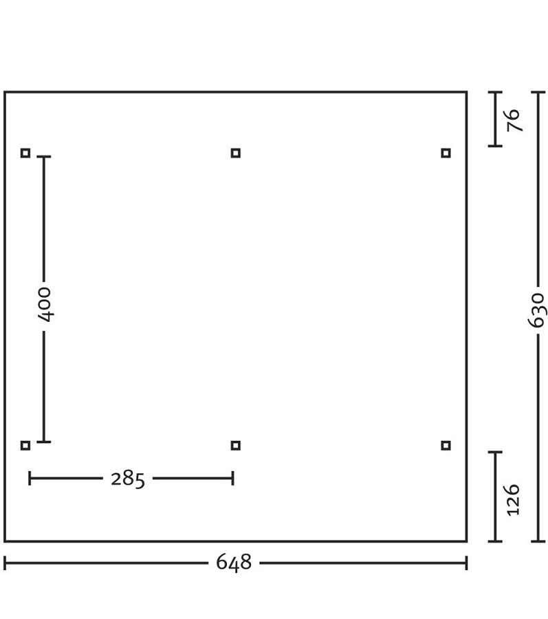 Doppelcarport Schwaben 648 x 630 cm Doppelcarport Schwaben 648 x 630 cm