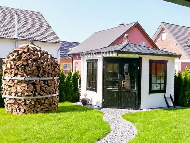 Kundenbild: 5-Eck Gartenhaus Modell Monica