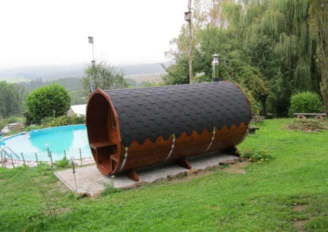 Kundenbild: FinnTherm Fass-Sauna Max