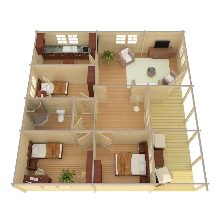 Blockhaus Modell Vigo Blockhaus Modell Vigo