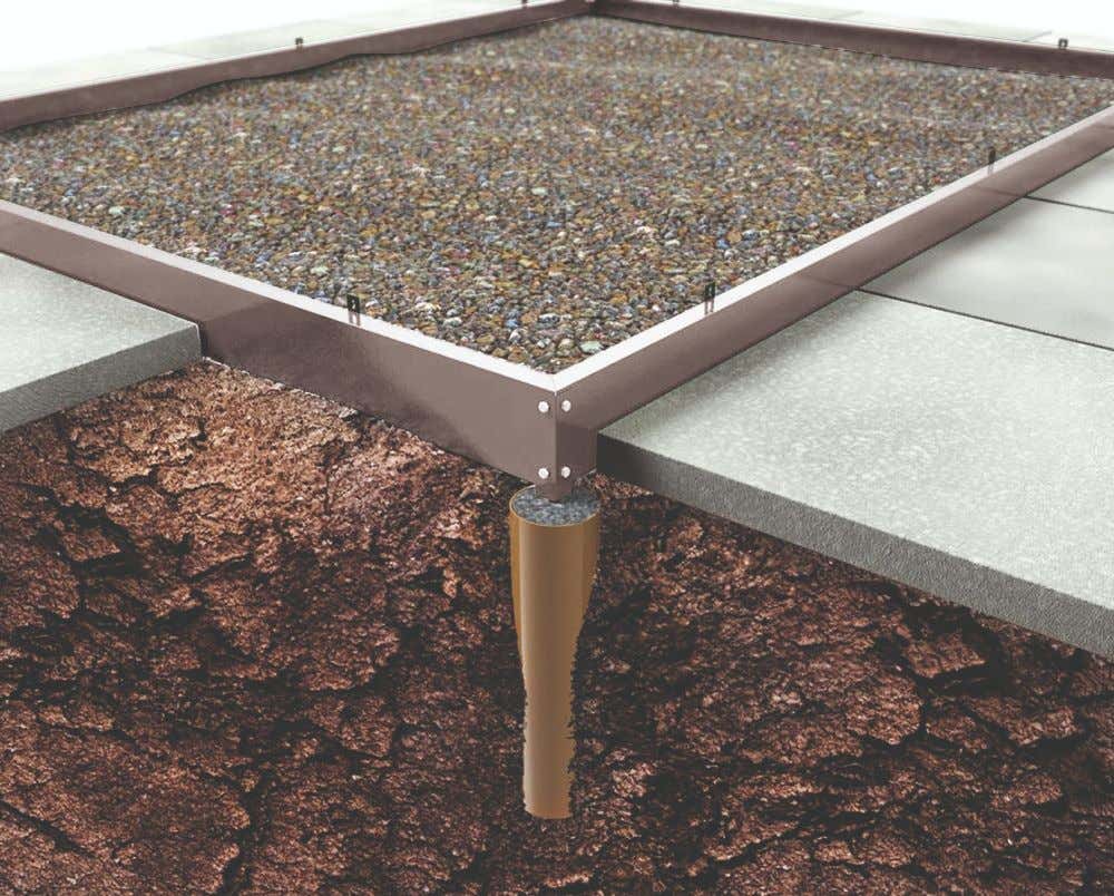 Fundament Popular 86 - 5,0 m² - silber