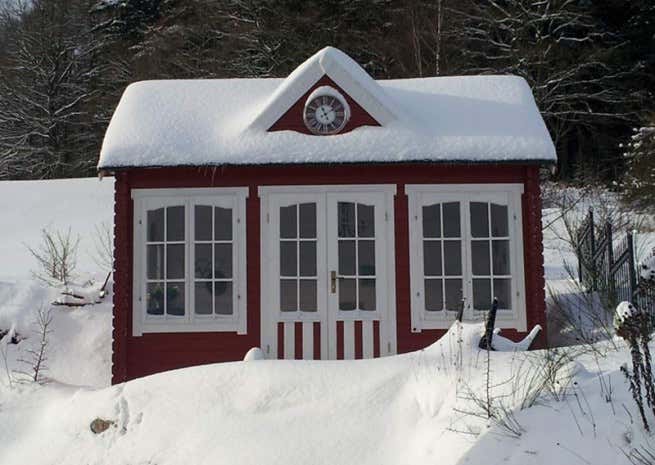 Kundenbild: Gartenhaus Clockhouse-44 Royal ISO