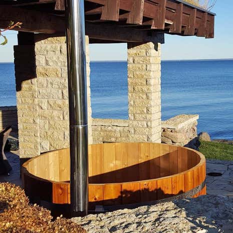 Kundenbild: Hot Tub - Badebottich - Rund 2
