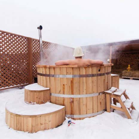 Kundenbild: Hot Tub - Badebottich - Rund 2