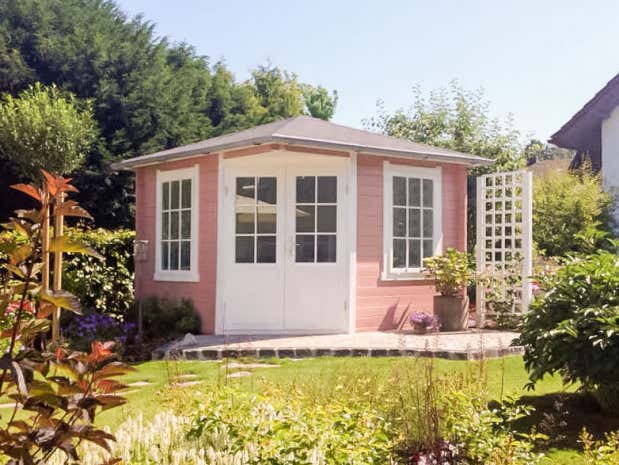 Kundenbild: 5-Eck Gartenhaus Modell Monica
