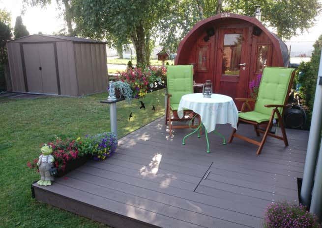Kundenbild: FinnTherm Fass-Sauna Max