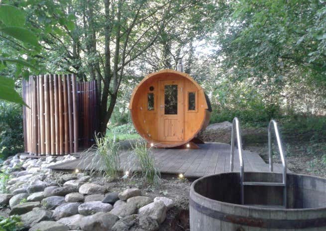 Kundenbild: FinnTherm Fass-Sauna Max
